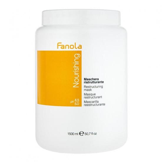 Fanola Nourishing Restructuring Mask Detangle & Smooth Dry Frizzy Hair 1500ml