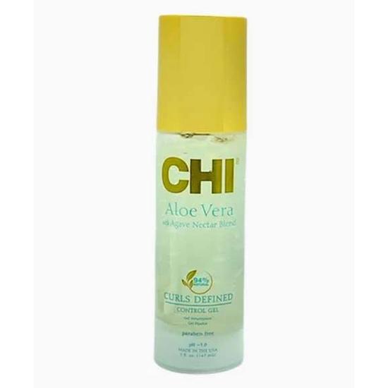 Farouk Systems CHI Curls Defined Control Gel With Aloe Vera & Agave Nectar Blend 147ml