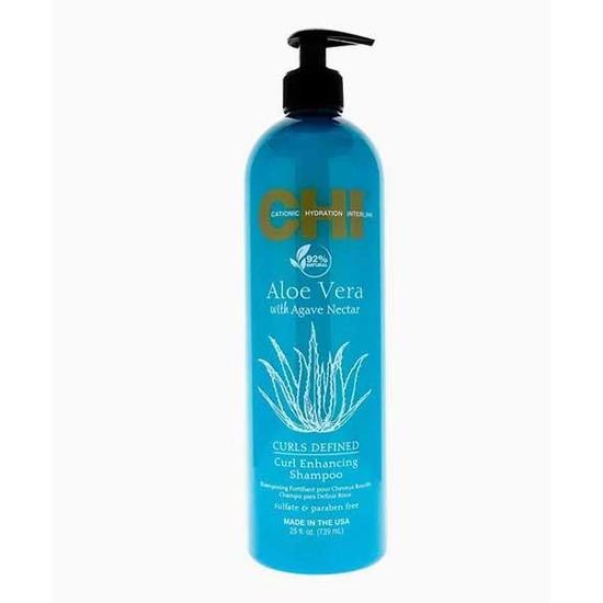 Farouk Systems CHI Curls Defined Enhancing Shampoo With Aloe Vera & Agave Nectar