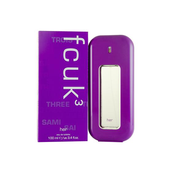 FCUK 3 Eau De Toilette 100ml