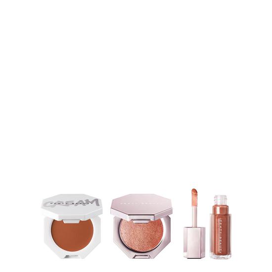 Fenty Beauty Glow Trio Face, Lip & Body Set