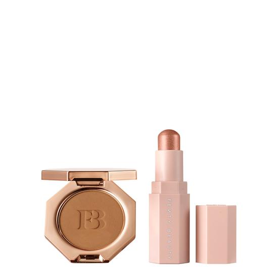 Fenty Beauty Lil Bronze Duo Mini Bronzer Set Dark