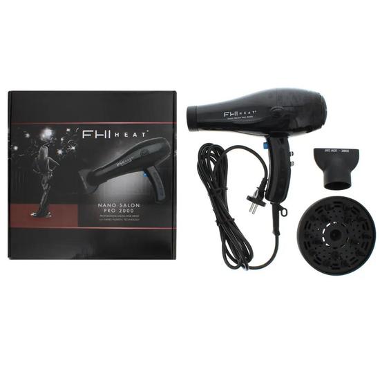 FHI Nano Salon Pro 2000 Hair Dryer Black