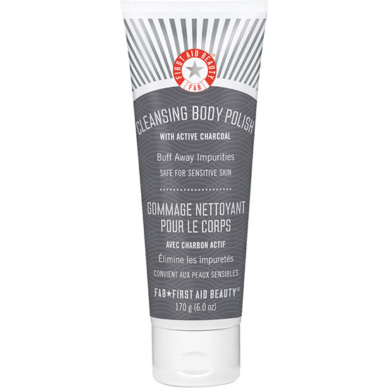 First Aid Beauty Cleansing Body Polish With Active Charcoal