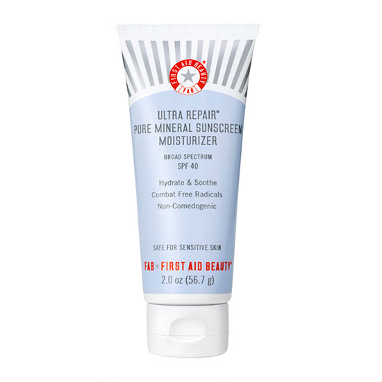 First Aid Beauty Ultra Repair Pure Mineral Sunscreen Moisturiser SPF 40