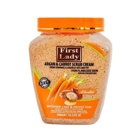 First Lady Argan & Carrot Scrub Cream 540ml