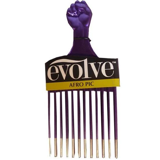 Firstline Evolve Afro Pic Metallic Purple 494