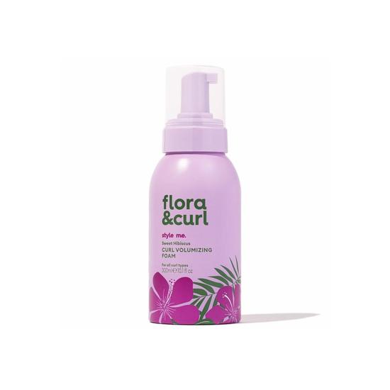 Flora & Curl Style Me. Sweet Hibiscus Curl Volumising Foam