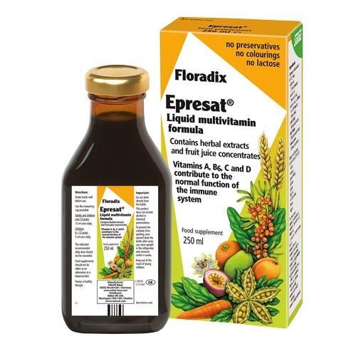 Floradix Epresat Liquid Multivitamin Formula 250ml