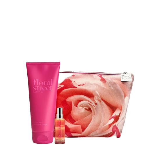 FLORAL STREET Neon Rose Eau De Parfum Fragrance Gift Set 10ml
