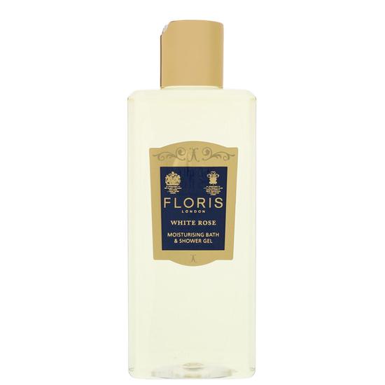 Floris White Rose Moisturising Bath & Shower Gel 250ml