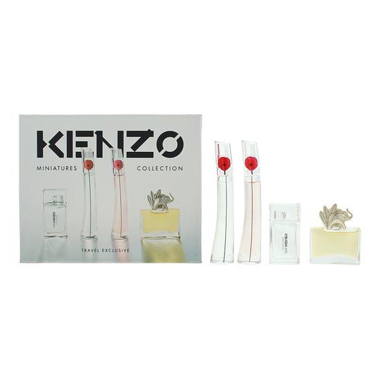 Flower By Kenzo 4 Piece Gift Set 4ml