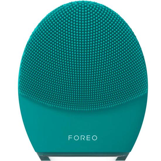 foreo luna 4 men smart facial cleansing & firming device 2-in-1 face & beard cleanse with firming massage