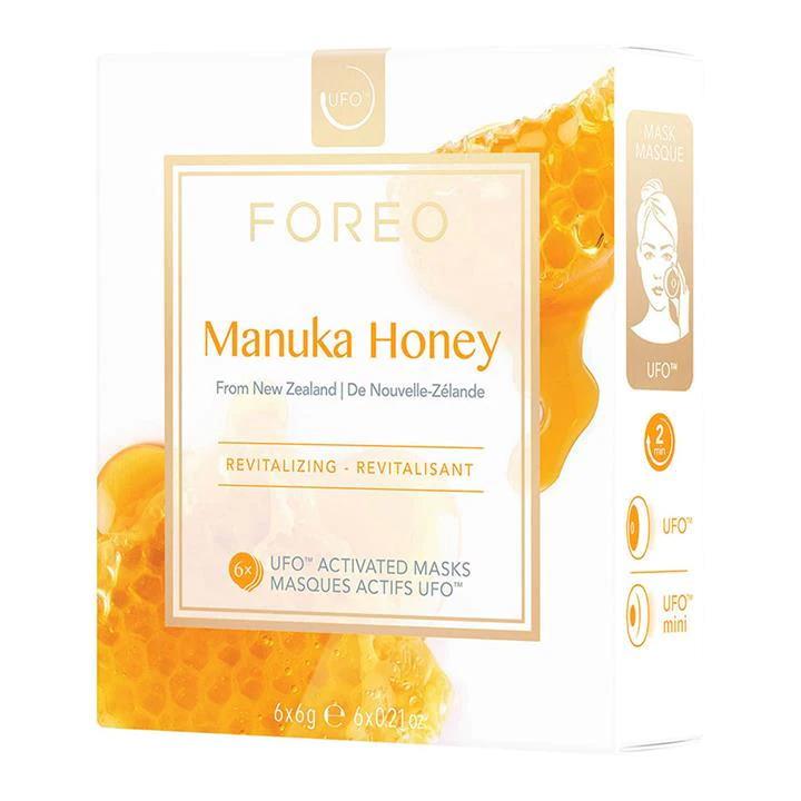 foreo ufo manuka honey revitalising face mask pack of 6