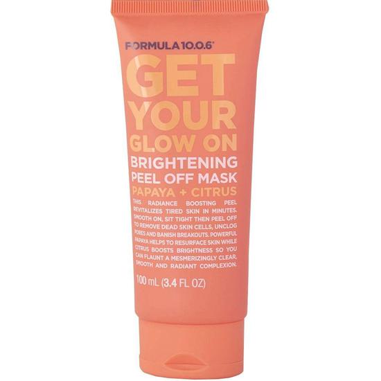 Formula 10.0.6 Get Your Glow On Brightening Peel Off Mask 100ml