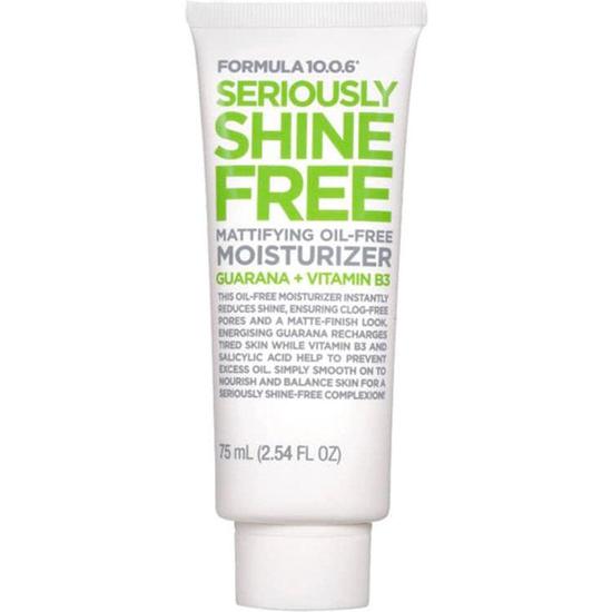 Formula 10.0.6 Seriously Shine Free Mattifying Oil-Free Moisturiser 75ml