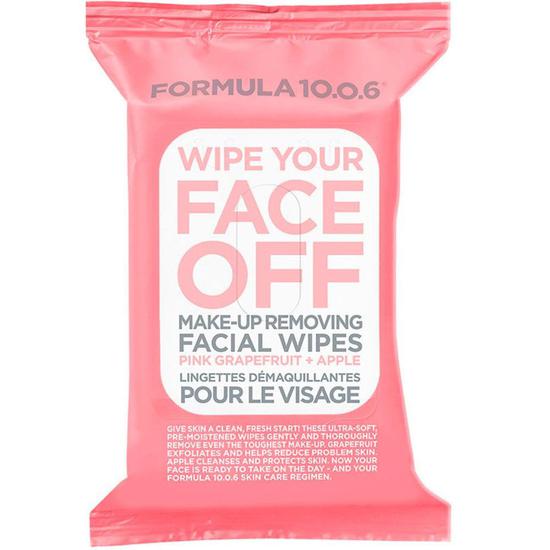 Formula 10.0.6 Wipe Your Face Off Makeup Removing Wipes
