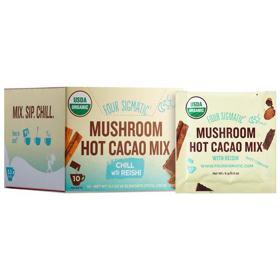 Four Sigmatic Mushroom Cacao With Reishi 10 Packets