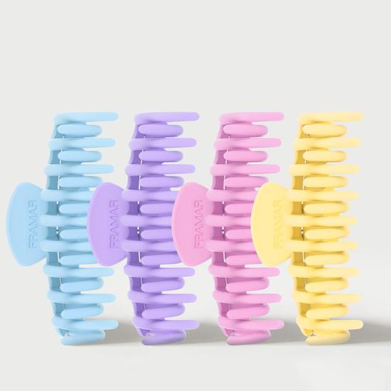 Framar Claw Clips Pastel Colours Pack Of 4
