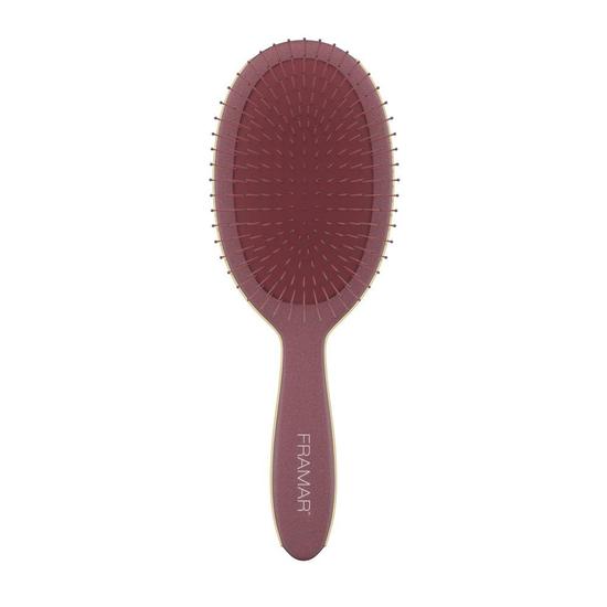 Framar Dark Academia Detangling Brush Maroon