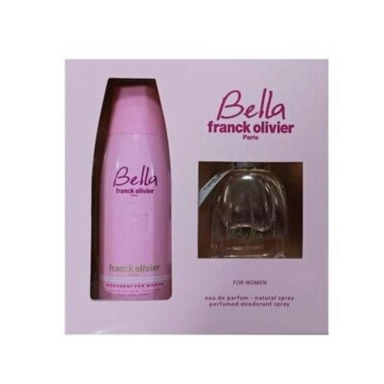 Franck Olivier Bella Women 75ml Eau De Parfum + 250ml Deodorant Coffret Set