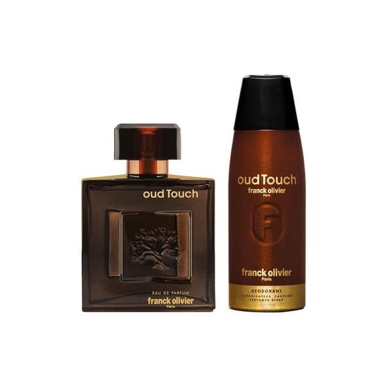 Franck Olivier Oud Touch 100ml Eau De Parfum + 250ml Deodorant Coffret Set