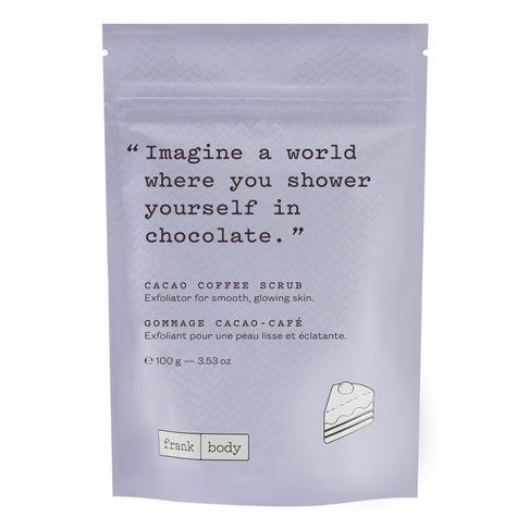 cacao scrub coffee frank body cosmetify delivery