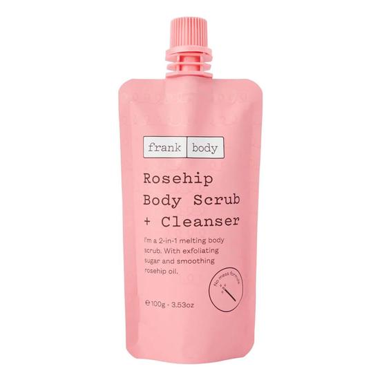 Frank Body Rosehip Body Scrub + Cleanser 100g