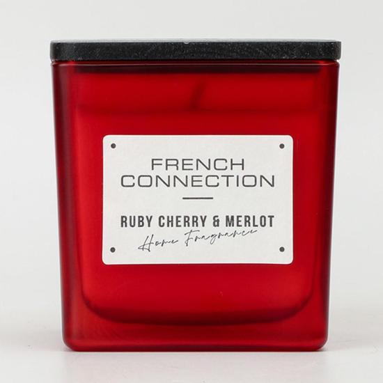French Connection Autumn Collection Cherry & Merlot Candle 220g