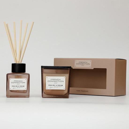 French Connection Autumn Collection Praline & Cream Diffuser + Candle