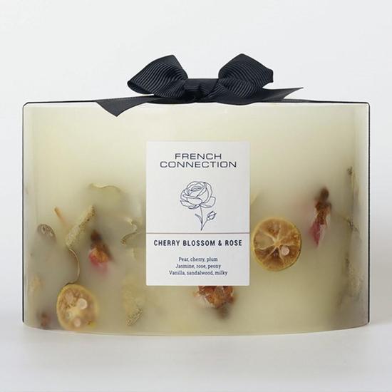 French Connection Botanical Collection Cherry Blossom & Rose Candle 1.5kg