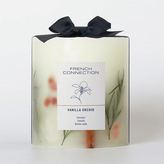 French Connection Botanical Infused Vanilla Orchid Candle 660g