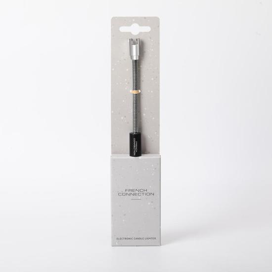 French Connection Rechargable Electric Candle Lighter -Black