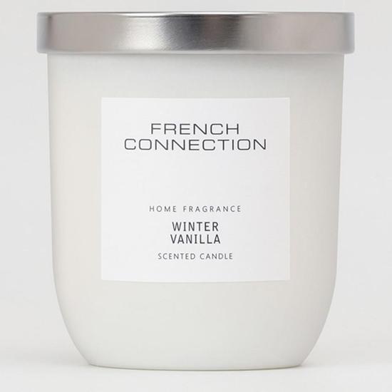 French Connection White Collection Winter Vanilla Candle