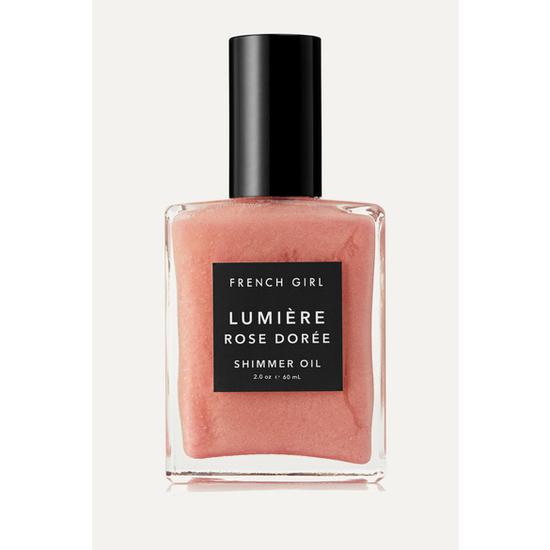 French Girl Organics Lumiere Rose Doree Shimmer Oil 60ml