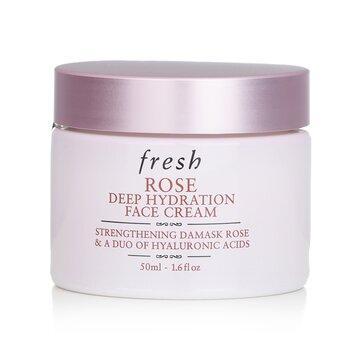 Fresh Rose Deep Hydration Face Cream Normal To Dry Skin Types 50ml
