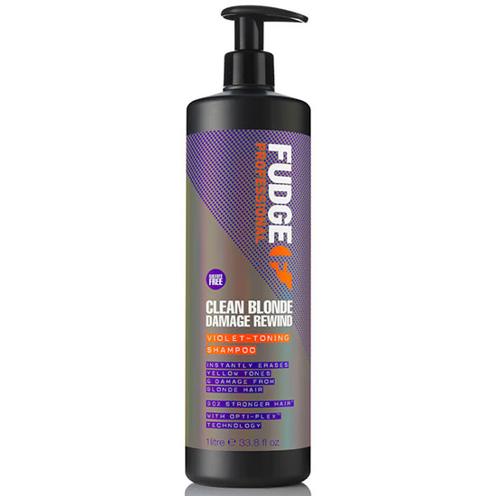 Fudge Clean Blonde Damage Rewind Shampoo 1000ml