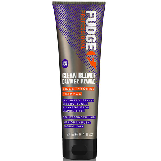 Fudge Professional Clean Blonde Damage Rewind Shampoo 250ml