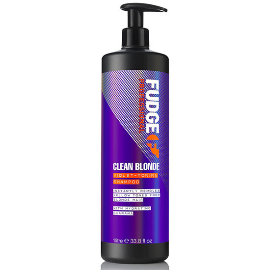 Fudge Professional Clean Blonde Shampoo 1000ml