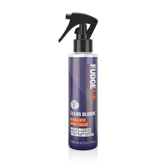 Fudge Professional Clean Blonde Violet Tri Blo Spray