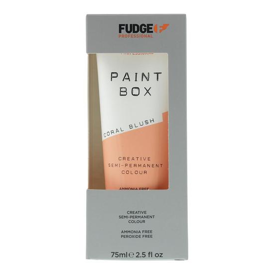Fudge Professional Paint Box Semi-Permanent Hair Colour 75ml Coral Blush 75ml