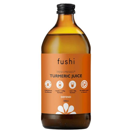 Fushi Natural Cold-Pressed Juices Turmeric Juice