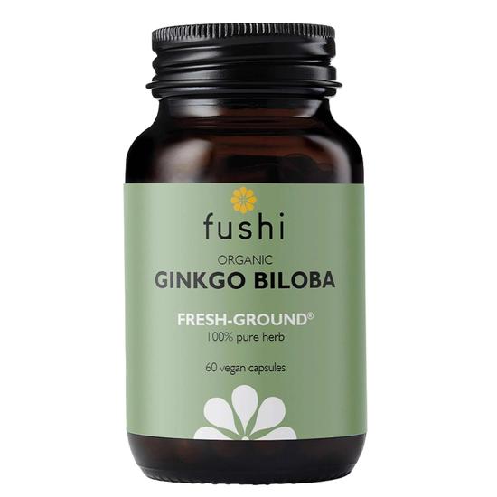 Fushi Single Herb Supplements Organic Ginkgo Biloba