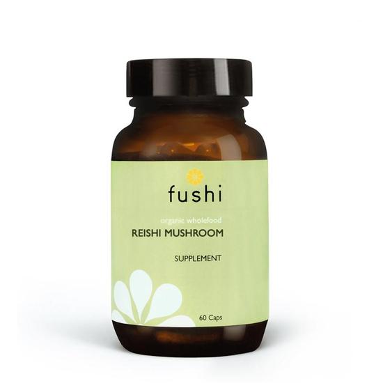 Fushi Wellbeing Organic Reishi Mushroom 310mg Veg Caps 60