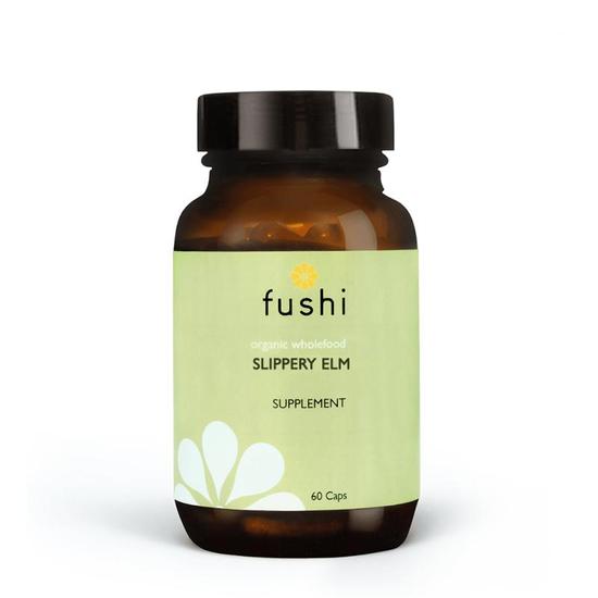 Fushi Wellbeing Wild Crafted Slippery Elm 370mg Veg Caps 60