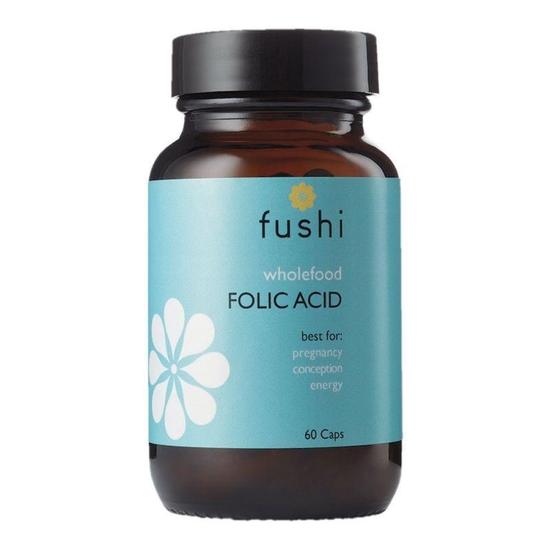 Fushi Whole Food Folic Acid Veg Capsules 60 Capsules