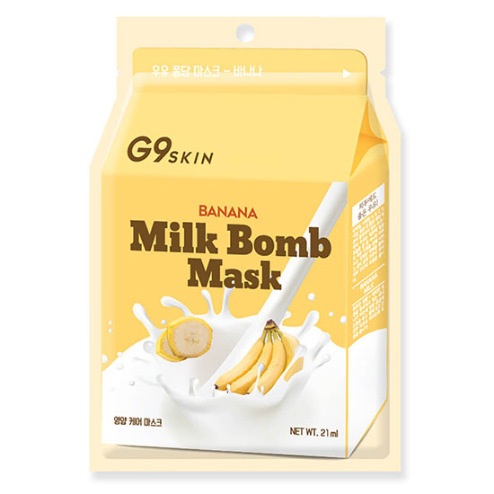 G9SKIN Milk Bomb Mask Banana