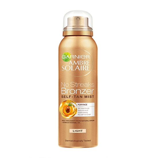 Garnier Ambre Solaire No Streaks Bronzer Dry Face Mist