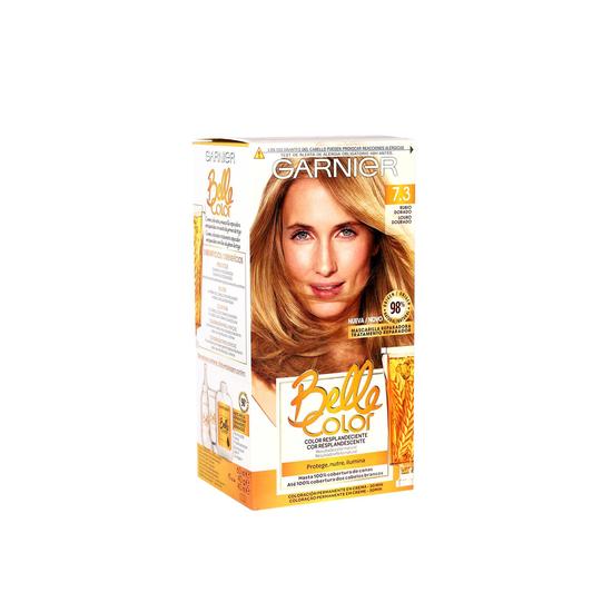 Garnier Belle Colour Permanent Hair Dye 7.3 Golden Blonde
