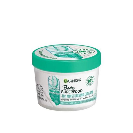 Garnier Body Superfood 48h Moisturising Cream Aloe Vera 380ml